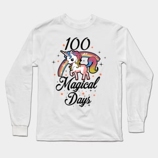 100 Days Of School Cute T-shirt Long Sleeve T-Shirt